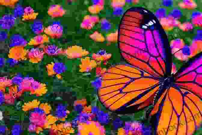 A Cluster Of Butterflies, Their Wings A Kaleidoscope Of Colors, Flutter Amidst A Field Of Wildflowers, Evoking A Sense Of Childhood Wonder And Tranquility. My Nostalgia Of Butterflies Sudalai Lakshmi