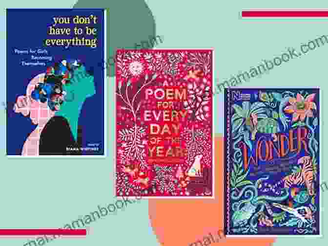 A Collection Of Poetry Books, Each Representing A Different Poetic Voice And Perspective Ten Poems To Change Your Life