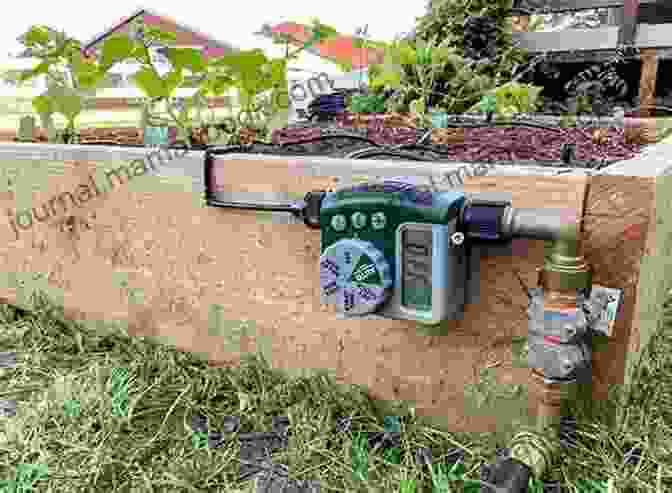 A Rainwater Harvesting System And A Drip Irrigation Setup In A Garden. 40 Projects For Building Your Backyard Homestead: A Hands On Step By Step Sustainable Living Guide (Gardening)