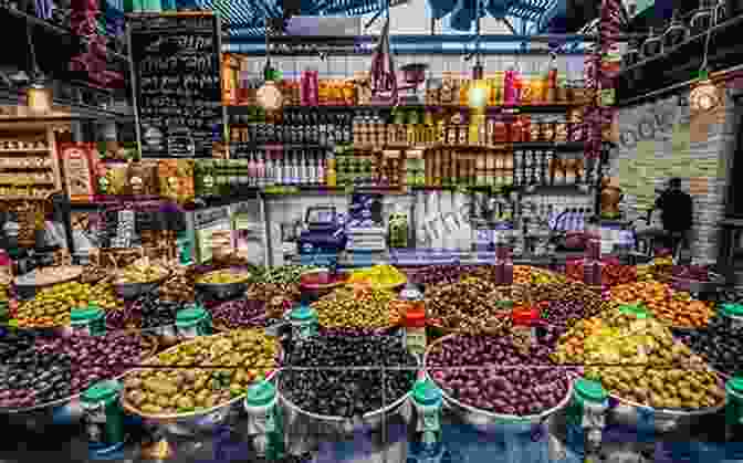 A Vibrant Display Of Fresh Produce At A Market In Israel Shuk: From Market To Table The Heart Of Israeli Home Cooking