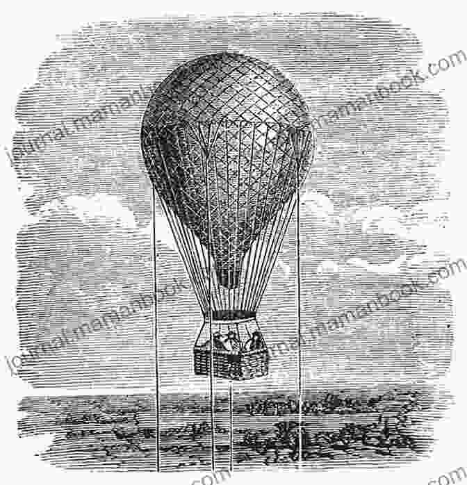 A Vintage Illustration Depicting The Invention Of Hot Air Balloons BALLOONS Rainbow Mosho