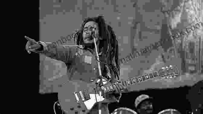 Bob Marley, A Beloved Reggae Musician, Playing The Guitar With A Peaceful And Soulful Expression Stories Of Great Musicians (Illustrated)