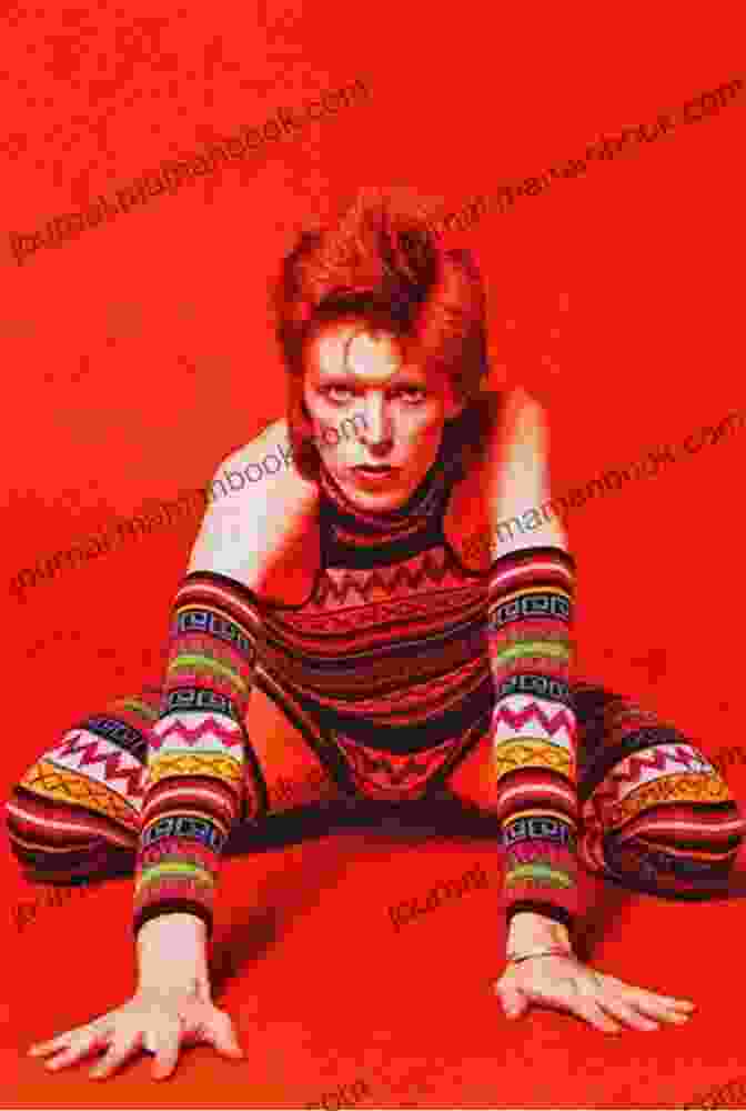 David Bowie, A Versatile Musician, Posing With A Colorful And Androgynous Appearance Stories Of Great Musicians (Illustrated)