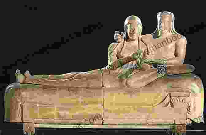 Etruscan Terracotta Sarcophagus Depicting A Reclining Couple From Celtic Etruscan And Roman Hands: The Po River Valley And Modena (Mutina)