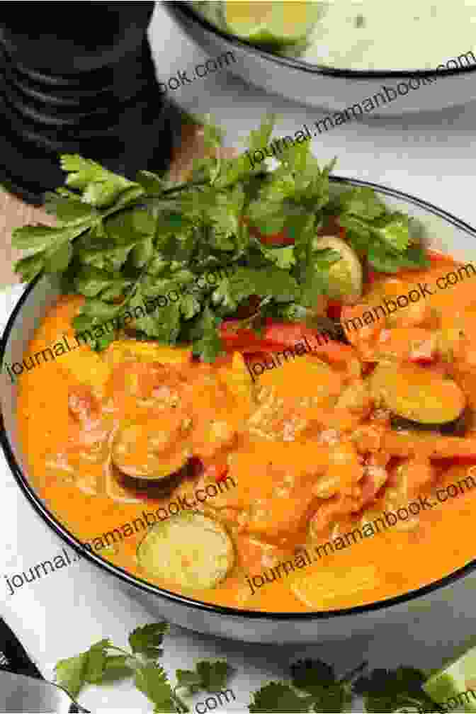 Image Of A Vibrant And Aromatic One Pan Vegan Curry Dish With Colorful Vegetables And Creamy Coconut Sauce Dinner In One: Exceptional Easy One Pan Meals: A Cookbook