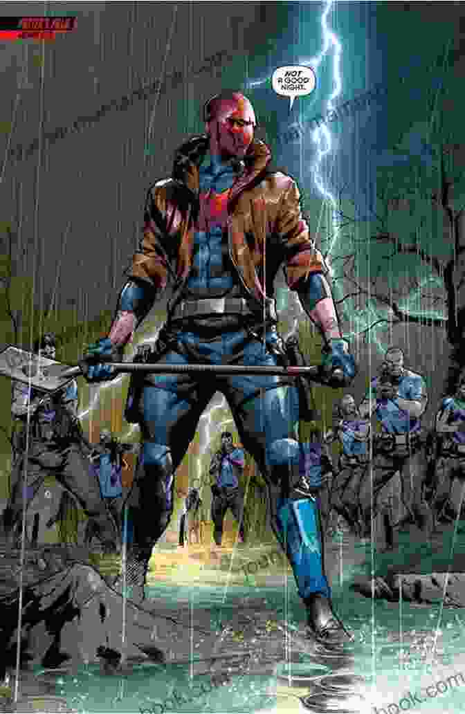 Red Hood And The Outlaws #39 Action Scene By Pete Woods Red Hood And The Outlaws (2024) #39