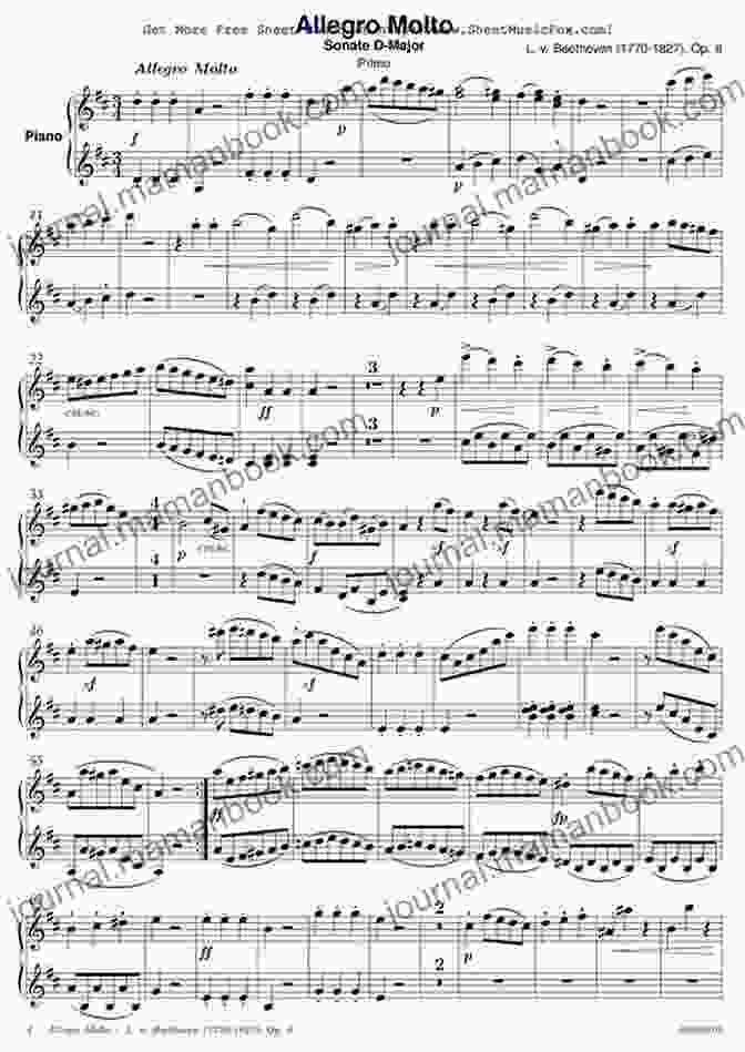 Sonata For Piano Four Hands In D Major Sheet Music Cover Sonata For Piano Four Hands In D Major A Score For Piano With Four Hands K 381/123a (1774)
