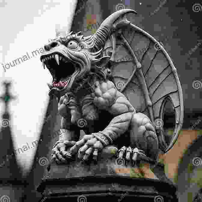 Stone Gargoyles Perched Atop A Gothic Cathedral, Watchful Guardians Of Time And Mysteries Secret Of The Gargoyles (Gargoyle Guardian Chronicles 3)