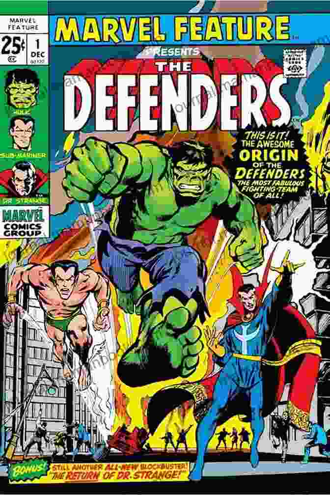 The Original Defenders Team From 1972, Featuring Doctor Strange, Hulk, Namor The Sub Mariner, And Silver Surfer Defenders (1972 1986) #63 Destiny S Harris