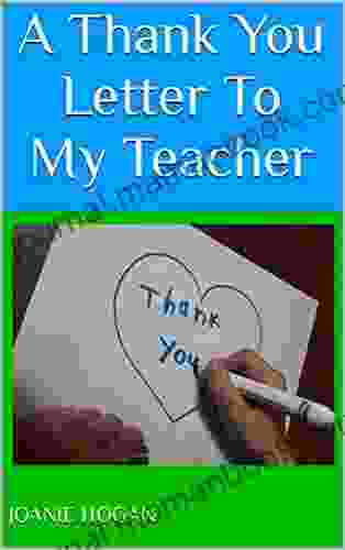 A Thank You Letter To My Teacher