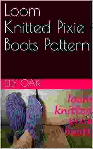 Loom Knitted Pixie Boots Pattern